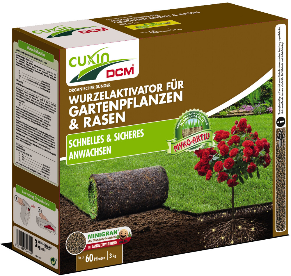 Cuxin DCM Wurzelaktivator Organischer DüngerBooster für Garten & Rasen