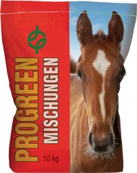 Produktbild von Freudenberger PF 20 Pferdeweide mit Kraeutern Verpackung mit einem Pferdekopf und Markenlogo in Rot-Gruen Farbschema sowie Gewichtsangabe