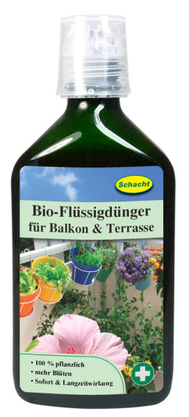Schacht Bio-Flüssigdünger für Balkon und Terrassenpflanzen 350ml