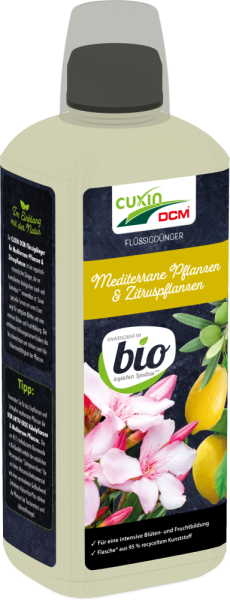 Cuxin DCM Flüssigdünger Mediterrane Pflanzen & Zitruspflanzen BIO 0,8l