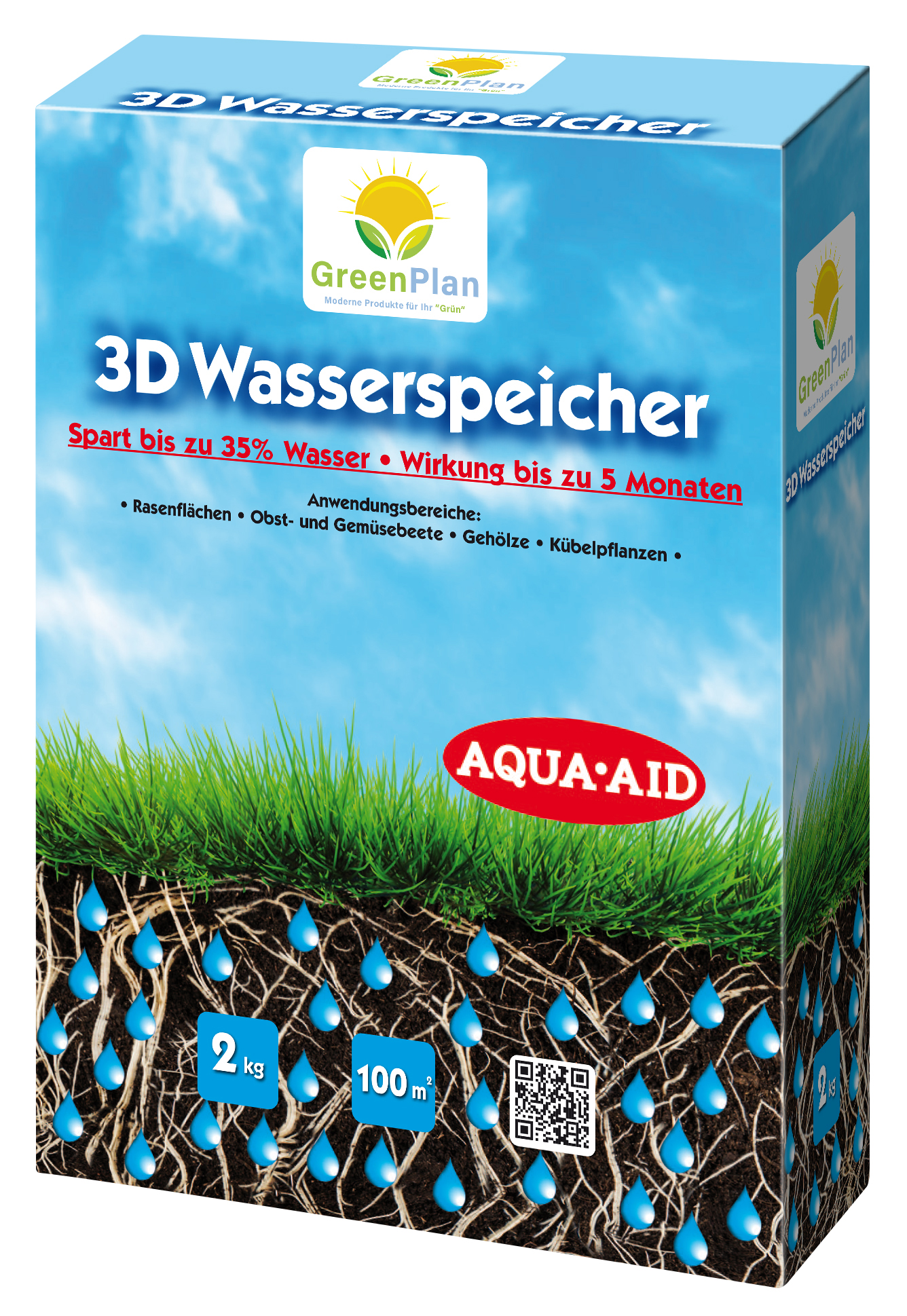 GP 3D Wasserspeicher Granulat - Fr einen gesunden und grnen Rasen |  Rasensamen-kaufen.de