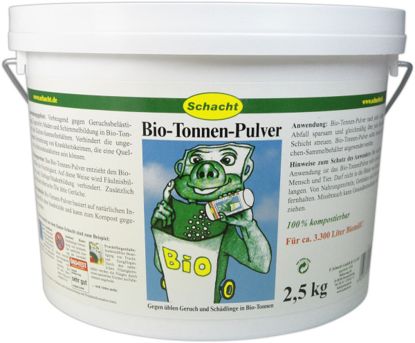 Schacht Bio-Tonnen Pulver 2,5kg