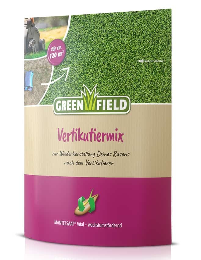 Greenfield Vertikutiermix Mantelsaat Vital
