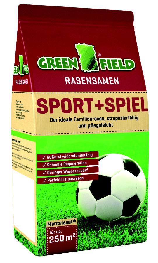 Greenfield Sport und Spielrasen als perfekter Hausrasen hier