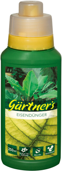 Gärtners Eisendünger flüssig 250ml